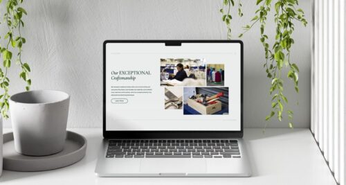 Laptop showing concept