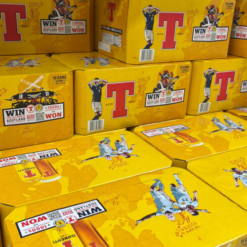 Tennents lager cases
