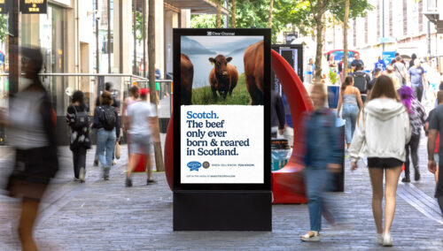 Make it Scotch campaign billboard
