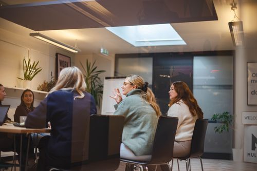 Multiply staff in a meeting